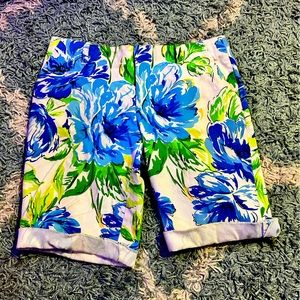 For The Republic Women’s Size 8 Patterned, Floral Dressy Shorts